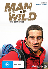 Man vs. Wild  Season 3 Wilderness Survival DVD - No Man's Land.