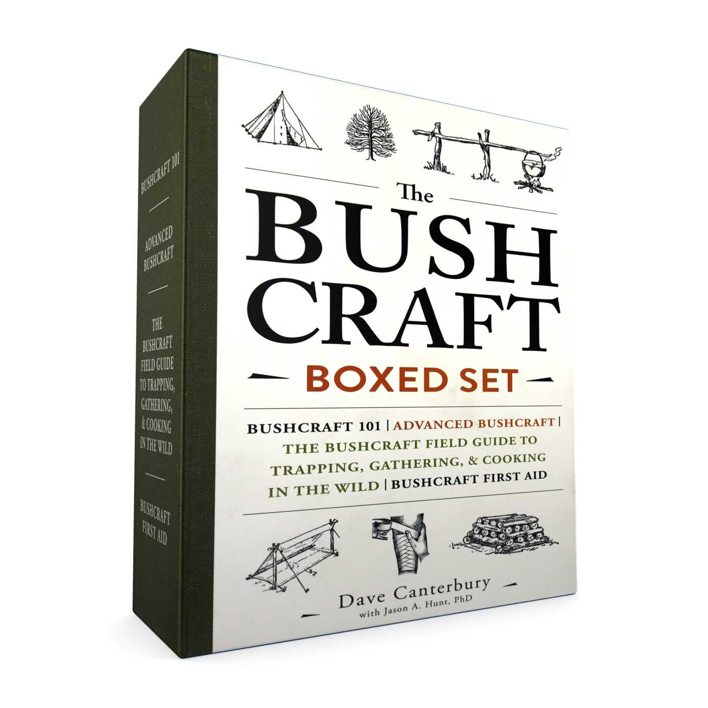 The Bushcraft Boxed Set, by Dave Canterbury and Jason A Hunt - Survival Books - Survival, Sustainable Living