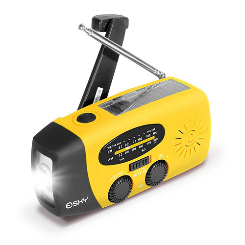 Esky Solar and Crank Powered Portable Radio - The Most Essential Survival Gear / Equipment